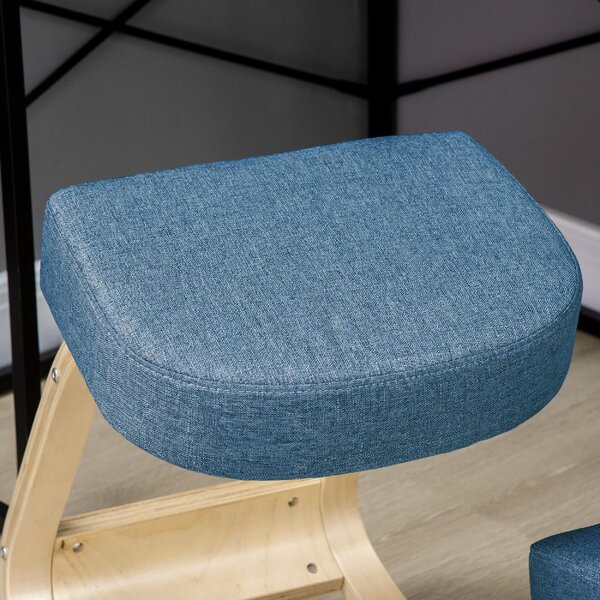 Icon Space Sedia Posturale in Tessuto colore Blu