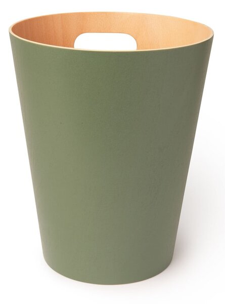 Cestino per la spazzatura verde da ufficio 7,5 l Woodrow – Umbra
