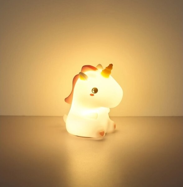 Globo 2873-LED RGBW luce notturna per bambini dimmerabile e ricaricabile UNICORN LED/1,5W/5V 1200 mAh unicorno