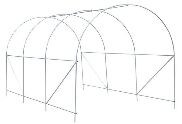 VivaGarden Serra con Tetto Arrotondato In Pe 3.5x2x2 mt - 859VG14