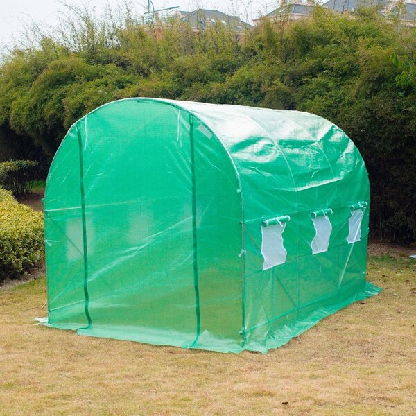 VivaGarden Serra con Tetto Arrotondato In Pe 3.5x2x2 mt - 859VG14