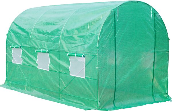 VivaGarden Serra con Tetto Arrotondato In Pe 3.5x2x2 mt - 859VG14