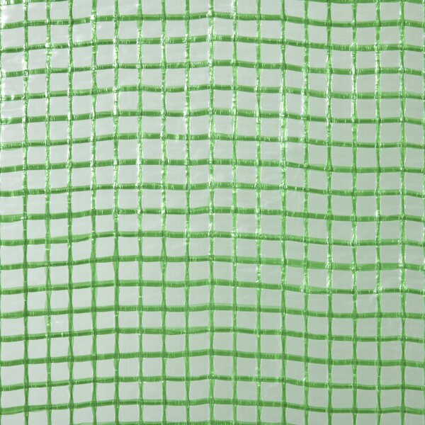 VivaGarden Serra da Giardino con Porta a Cerniera e Presa d'Aria, 4 Funi e Paletti Inclusi, 180x100x168 cm colore Verde - 892VG01