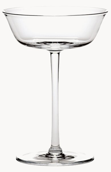 Set di 4 coppe da champagne in cristallo soffiato Grace