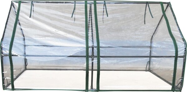 Brixo Serra da Giardino Struttura in Acciaio Copertura in Polietilene con Apertura Laterale 180x90x90 cm - BRI100962