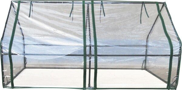 Brixo Serra da Giardino Struttura in Acciaio Copertura in Polietilene con Apertura Laterale 180x90x90 cm - BRI100962