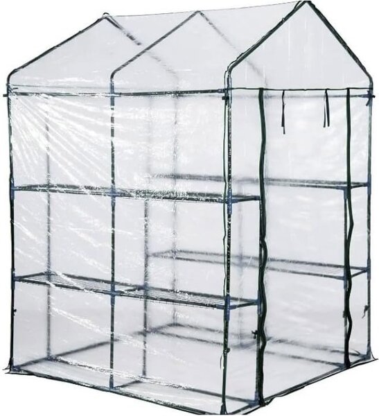 Brixo Serra Tubolare in Acciaio 4 Ripiani L69xP49xH160 cm. - SERTU4