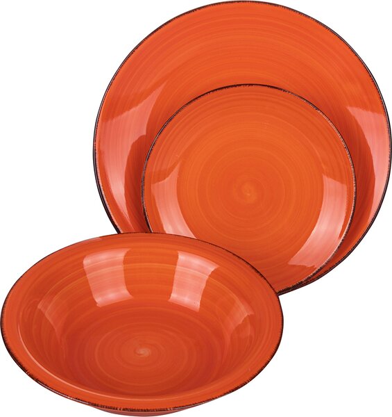 Villa deste Servizio piatti 18 pezzi in gres 6 posti tavoladiversi Baita Colore Multicolor - 5971740