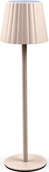 DecHome Set 12 Lampade da Tavolo LED Ricaricabile Potenza 3.2 Watt colore Beige - 212592 Aurora