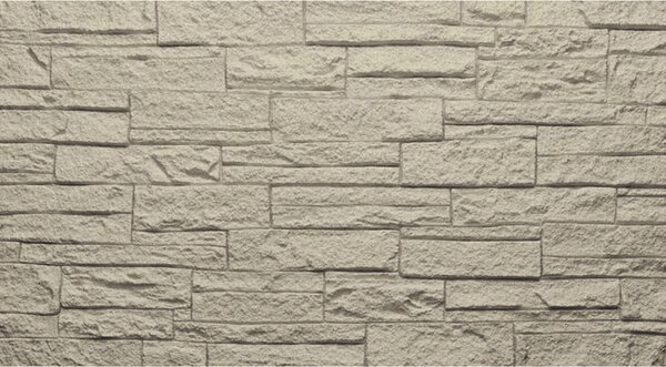 Divina Home Set 12 pz Pannello Decorativo Effetto Pietra Mattoni 3D 8,6 mt2 Rivestimento Murale in PU 120x60x2,5 colore Greige Tortora - DH104795
