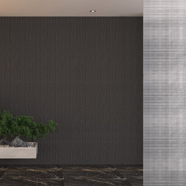 Divina Home Set 12 pz Pannello Decorativo Effetto Pietra 3D 8,6 mt2 Rivestimento Murale in PU 120x60x2,5 colore Ossidana - DH104793