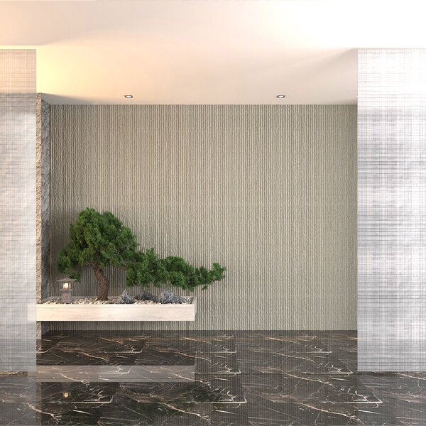 Divina Home Set 12 pz Pannello Decorativo Effetto Pietra Graffiata 3D 8,6 mt2 Rivestimento Murale in PU 120x60x2,5 colore Grigio Roccia - DH104792