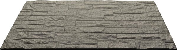 Divina Home Set 12 pz Pannello Decorativo Effetto Pietra Mattoni 3D 8,6 mt2 Rivestimento Murale in PU 120x60x2,5 colore Greige Tortora - DH104795