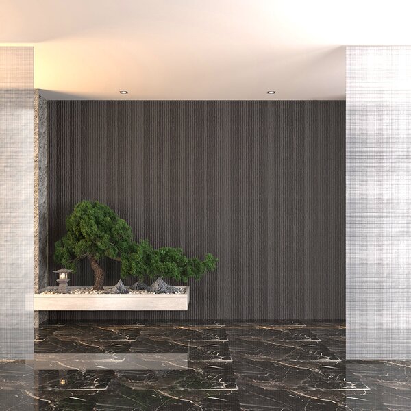 Divina Home Set 12 pz Pannello Decorativo Effetto Pietra 3D 8,6 mt2 Rivestimento Murale in PU 120x60x2,5 colore Ossidana - DH104793