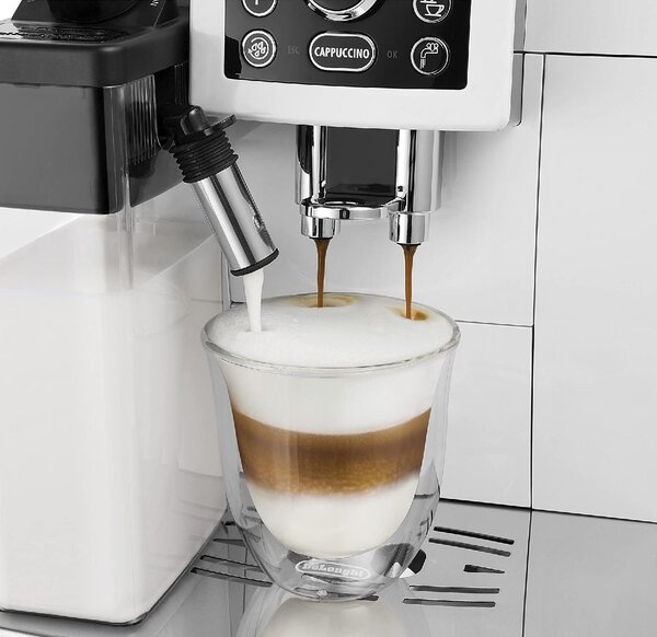 De Longhi Set 2 Bicchieri da degustazione Cappuccino 190 ml in vetro - 5513284161