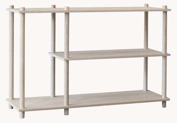 Libreria in legno di quercia Elevate