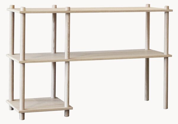 Libreria in legno di quercia Elevate