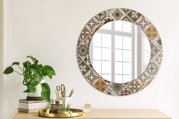 Specchio tondo con decoro Modello turco fi 50 cm