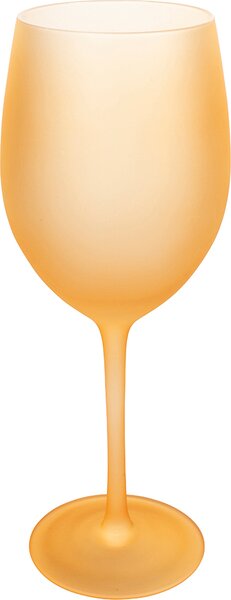 Villa deste Set 6 calici frosted in vetro 550 ml Happy HourChocolate Colore Multicolor - 5911524