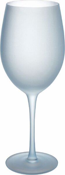 Villa deste Set 6 calici 550 ml in vetro effetto frosted Happy Hour Ocean Colore Azzurro - 5907741