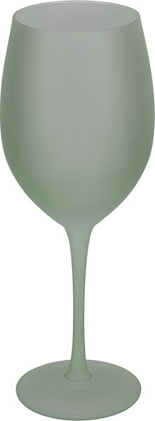 Villa deste Set 6 calici 650 ml frosted in vetro Linea Happy Hour Greenery - 5917940