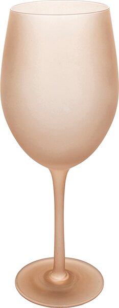 Villa deste Set 6 calici frosted in vetro 550 ml Happy HourChocolate Colore Multicolor - 5911524