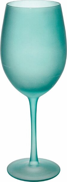 Villa deste Set 6 calici 550 ml in vetro effetto frosted Happy Hour Ocean Colore Azzurro - 5907741
