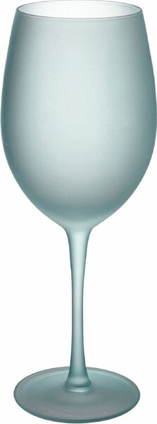 Villa deste Set 6 calici 550 ml in vetro effetto frosted Happy Hour Ocean Colore Azzurro - 5907741