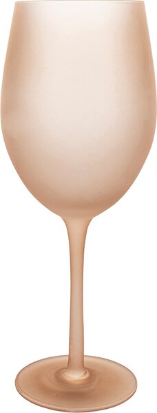 Villa deste Set 6 calici frosted in vetro 550 ml Happy HourChocolate Colore Multicolor - 5911524