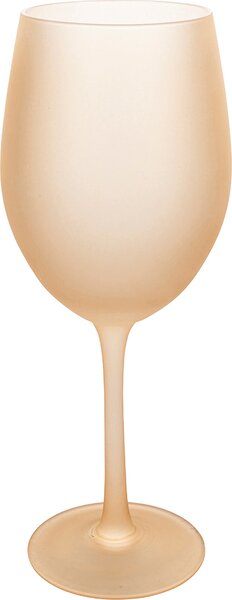 Villa deste Set 6 calici frosted in vetro 550 ml Happy HourChocolate Colore Multicolor - 5911524