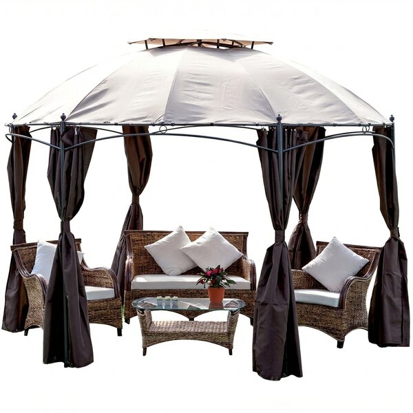 Giardini del Re Set 6 Teli per Gazebo 3x2 mt Laterali per Gazebo Gotic