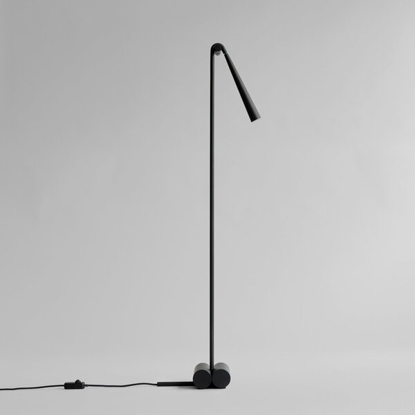 Lampada da terra 101 COPENHAGEN, dimmerabile, Nero, Soggiorno, Alluminio, Design