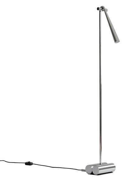 Lampada da terra 101 COPENHAGEN, dimmerabile, Metallizzato, Soggiorno, Alluminio, Design