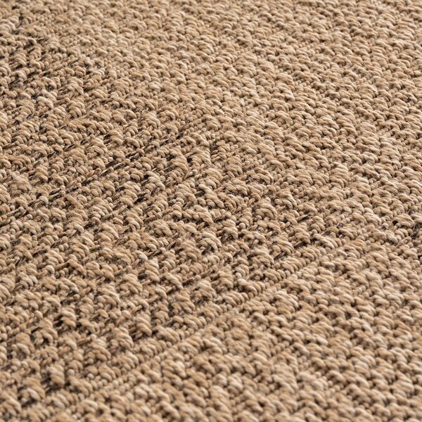 Tappeto da interno/esterno rotondo marrone ø 120 cm Timber 1405 – Ayyildiz Carpets