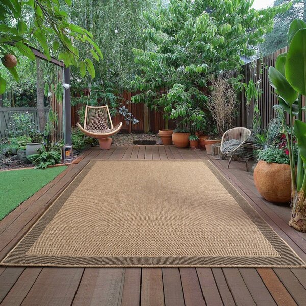 Tappeto da interno/esterno marrone 160x230 cm Timber 1402 – Ayyildiz Carpets