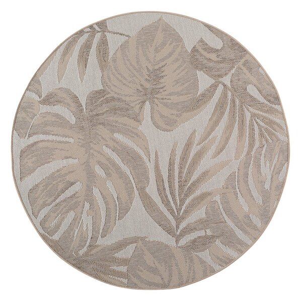 Tappeto da interno/esterno rotondo beige ø 120 cm Desert 1302 – Ayyildiz Carpets