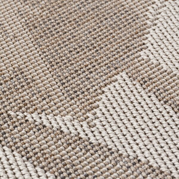 Tappeto da interno/esterno rotondo beige ø 120 cm Desert 1302 – Ayyildiz Carpets