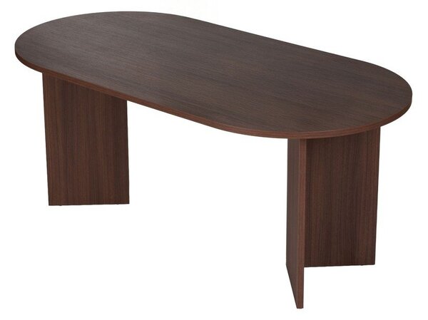 Tavolo da pranzo con effetto noce 89,5x180 cm Sablin – Kalune Design