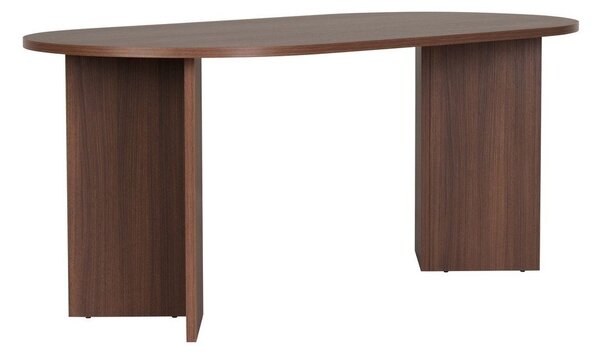 Tavolo da pranzo con effetto noce 89,5x180 cm Sablin – Kalune Design