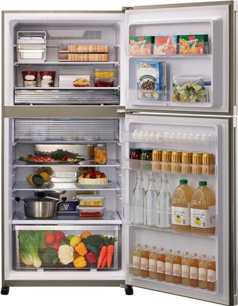 Sharp SJ-XG690MBE Frigorifero Doppia Porta No Frost Capacit 550 Litri Classe F colore Beige
