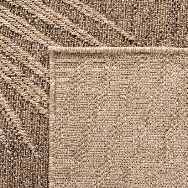 Tappeto da interno/esterno rotondo marrone ø 160 cm Timber 1403 – Ayyildiz Carpets