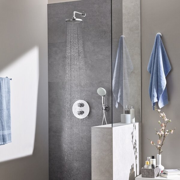 GROHE Soffione doccia a due getti doccetta colore Cromo - New Tempesta 100 - 27597000