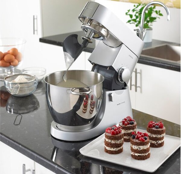 Kenwood Spatola per pasticceria Compatibile con Robot da Cucina Modelli Gamma Major colore Grigio - AT512