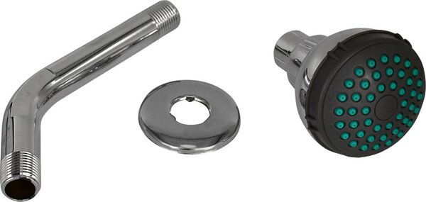 Fluxy Soffione Per Doccia Linea Dark Grey Abs Cromato - 9511108KC