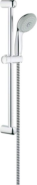 GROHE Soffione doccia saliscendi asta a 3 getti Set colore Cromo - New Tempesta 100 - 27794000