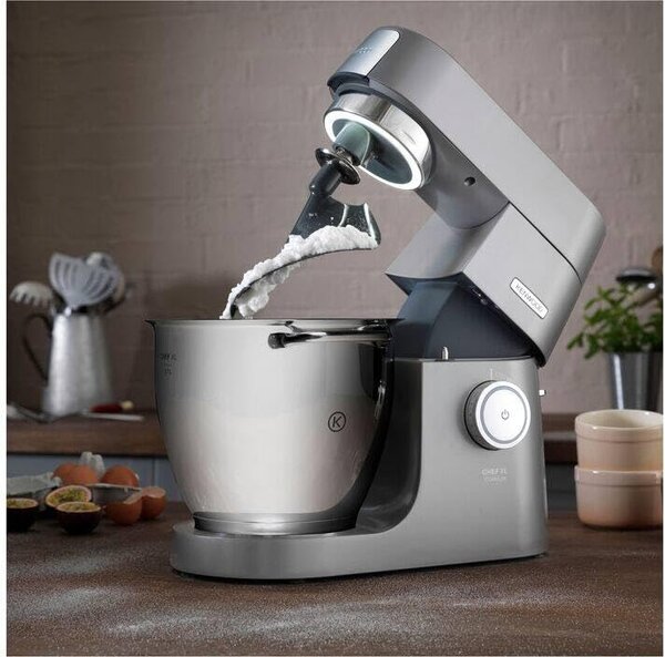 Kenwood Spatola per pasticceria Compatibile con Robot da Cucina Modelli Gamma Chef Materiale in Plastica colore Girigio - AT511
