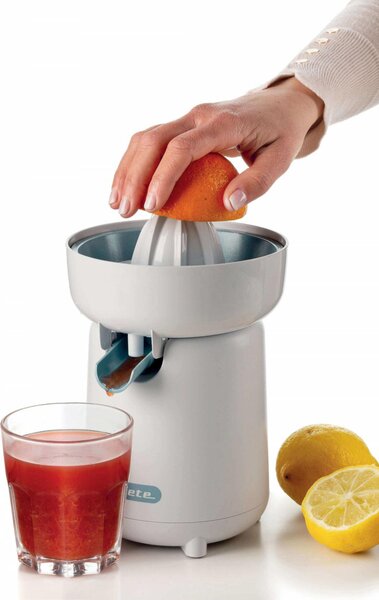 Ariete Spremiagrumi Elettrico 40W Anti Gocciolamento colore Bianco - 417 Citrus Juicer Breakfast