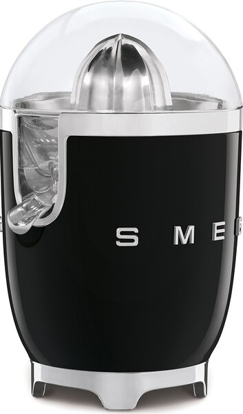 Smeg Spremiagrumi elettrico Beccuccio antigoccia Potenza 70 Watt colore Nero - CJF11BLEU 50's Style