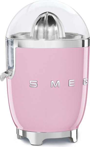 Smeg Spremiagrumi elettrico Beccuccio antigoccia Potenza 70 Watt colore Rosa - CJF11PKEU 50's Style