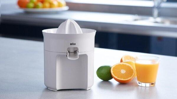 Braun Spremiagrumi Elettrico Capacit 0.35 Litri Potenza 60 Watt Colore Bianco - TributeCollection - CJ3050